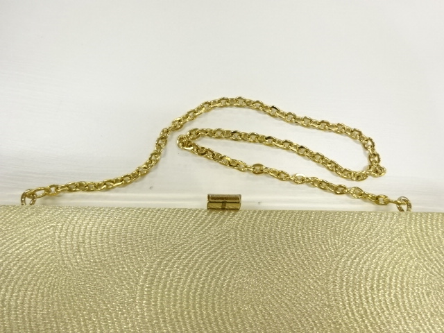  リサイクル　抽象模様織出し和装バッグ